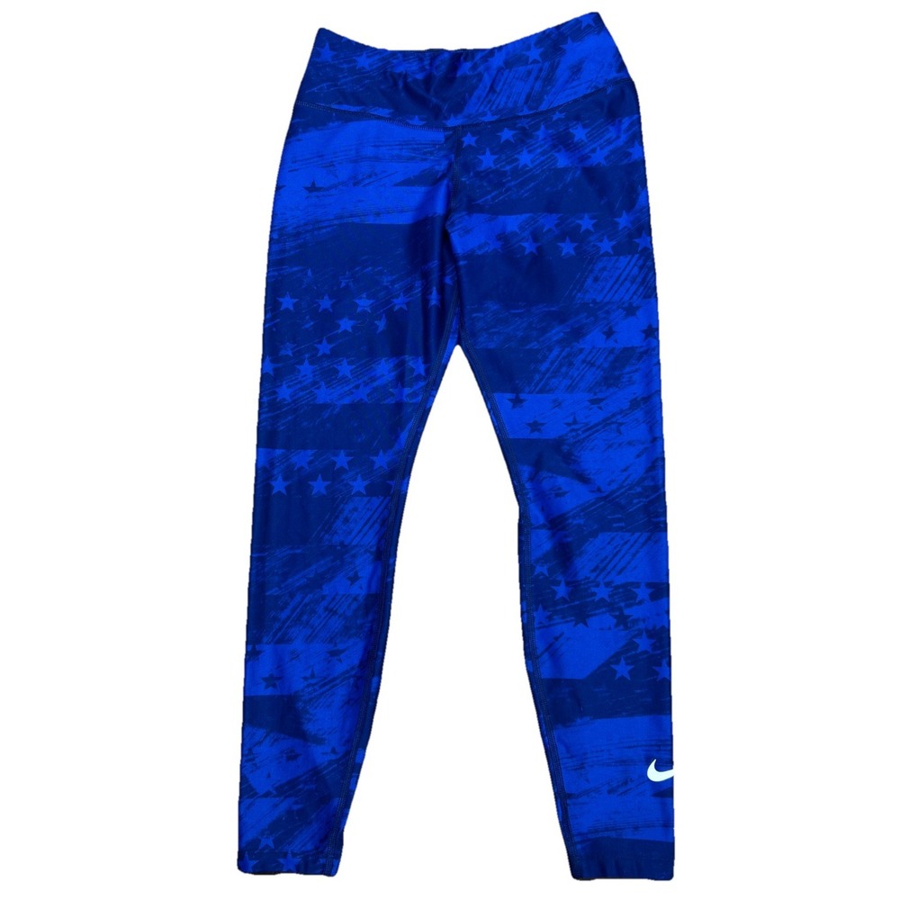 Nike Women's USA Leggings‎ Small USA Soccer Power Victory Training Small